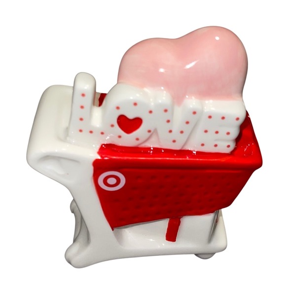 Target Spritz Other - Target Spritz LOVE Heart Cart Ceramic Candy Dish Figurine Valentine‎ Decor Viral